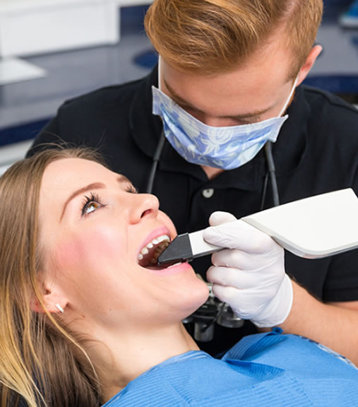 Escaneamento intra oral